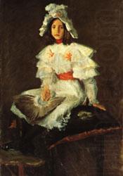 Girl in White, William Merritt Chase